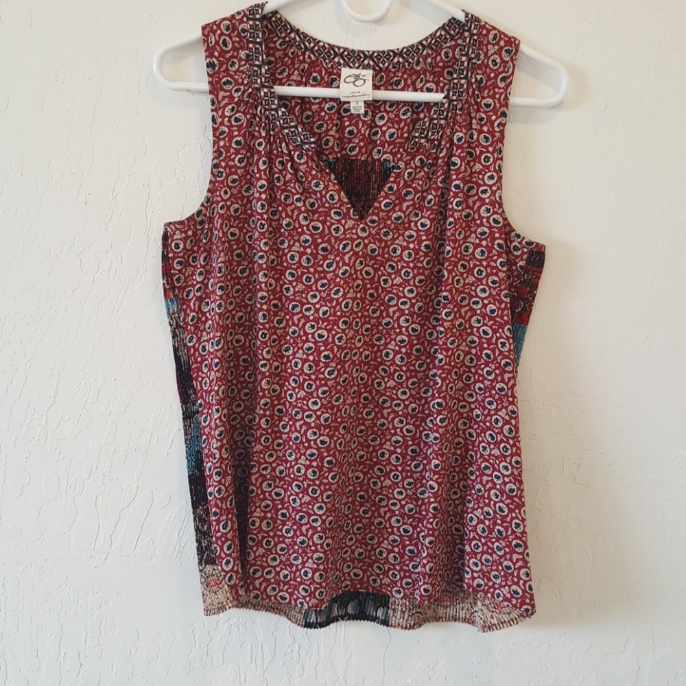 Anthro loose tank top